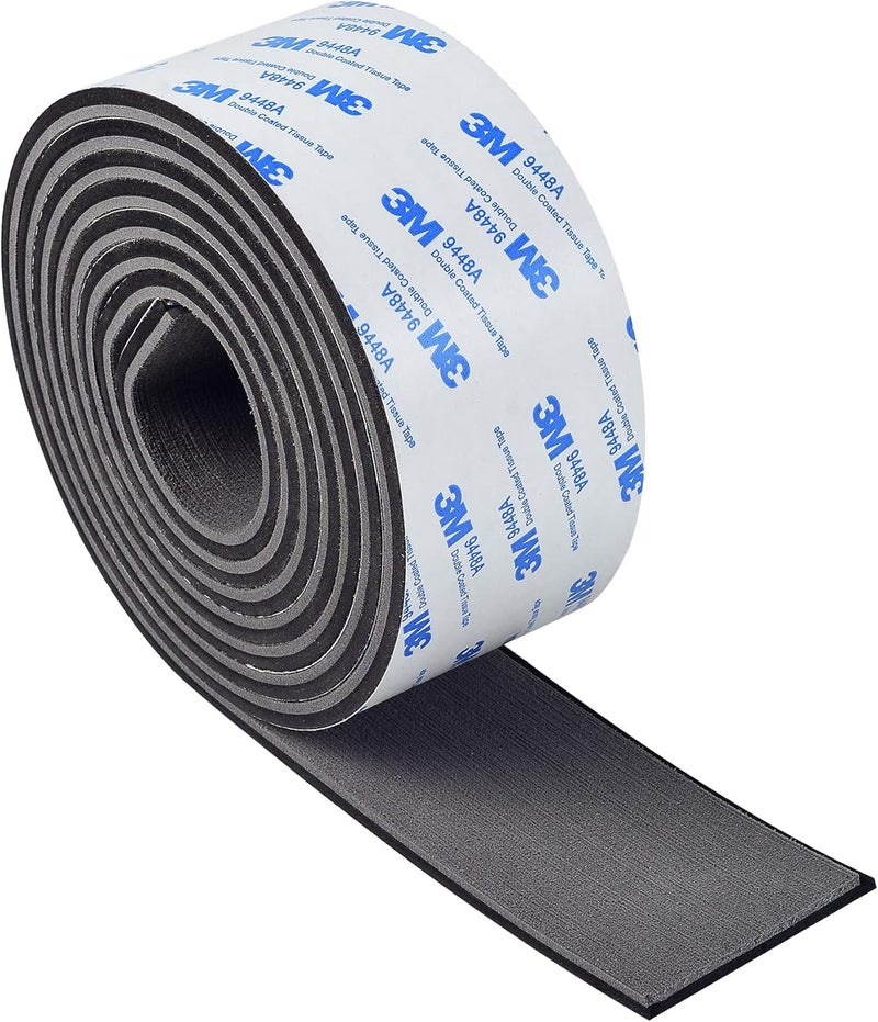 OCEANBROAD EVA Foam Boat Flooring 96''x2.4'' with 3M Adhesive Backing Marine Self-Adhesive Decking Faux Teak Sheet for Boats Swim Platform Helm Pad RV Floor - Image 1